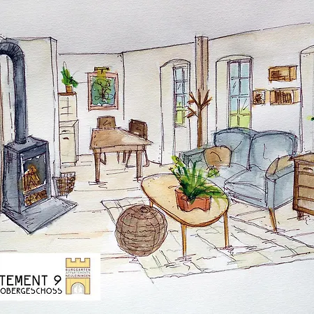 Burggarten Appartements Neuleiningen Экстерьер фото